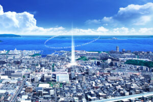 現地周辺航空写真