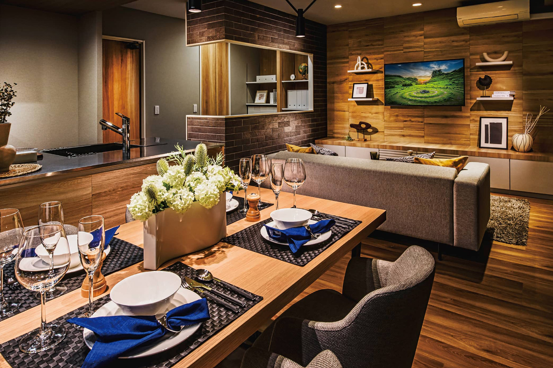LIVING DINING