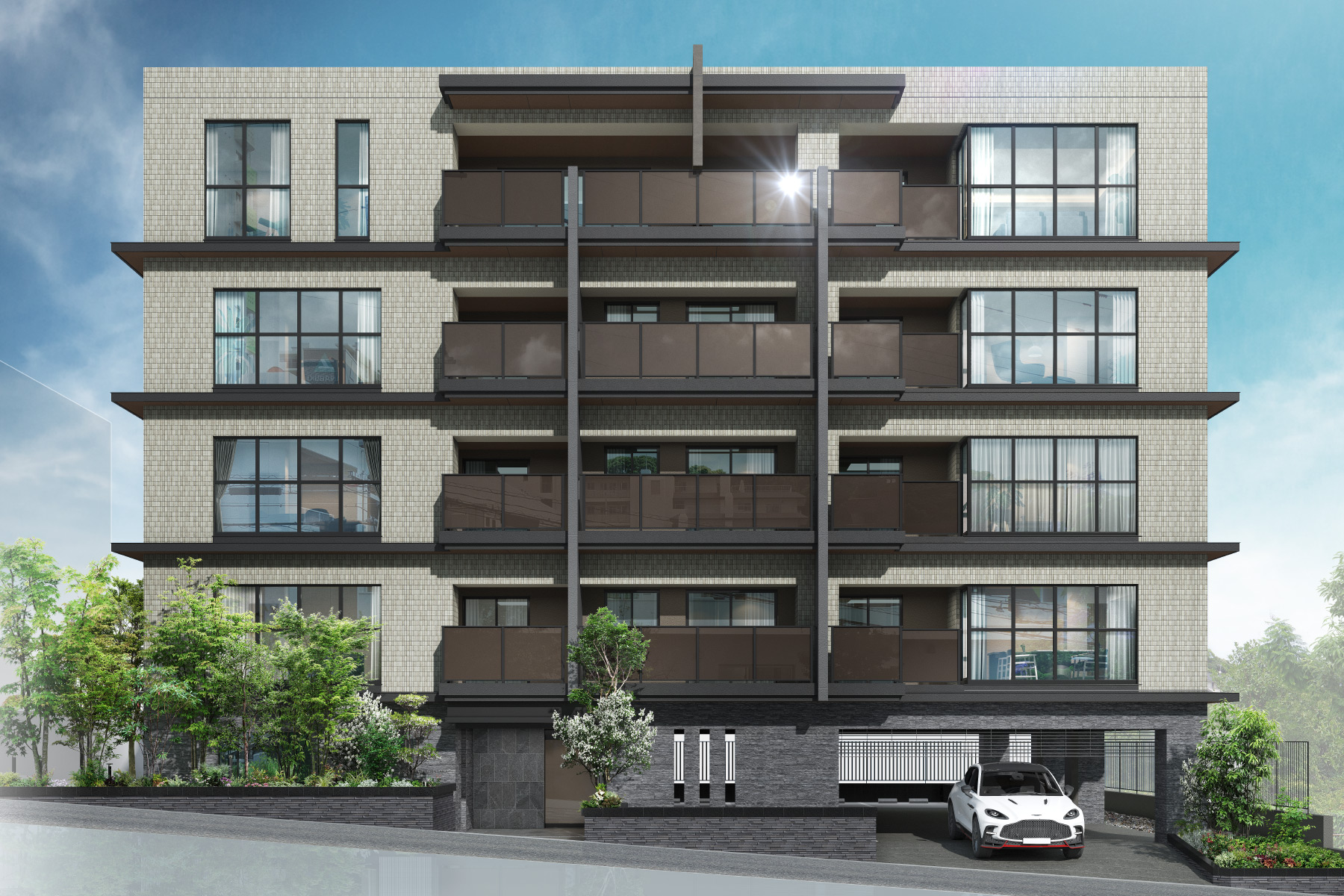 外観完成予想図