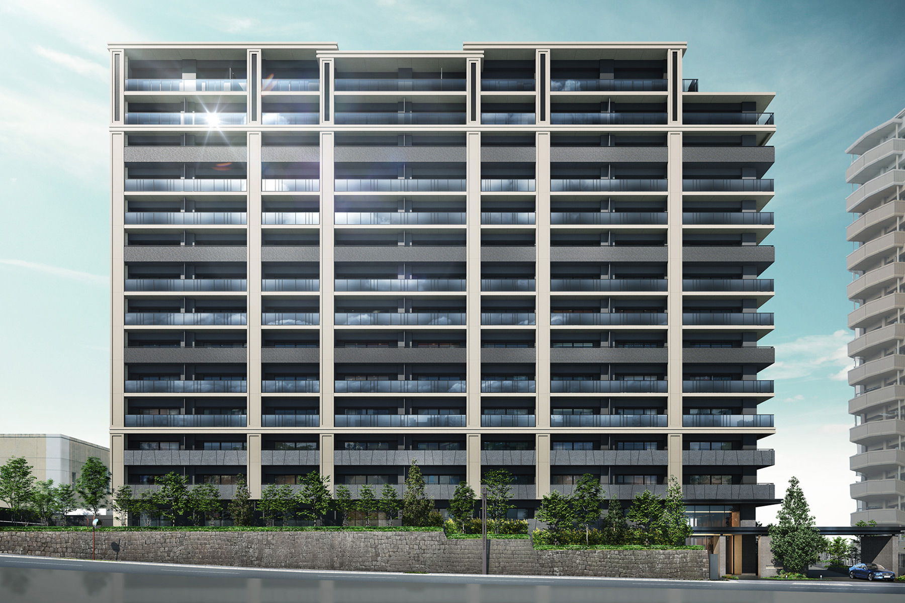 外観完成予想図