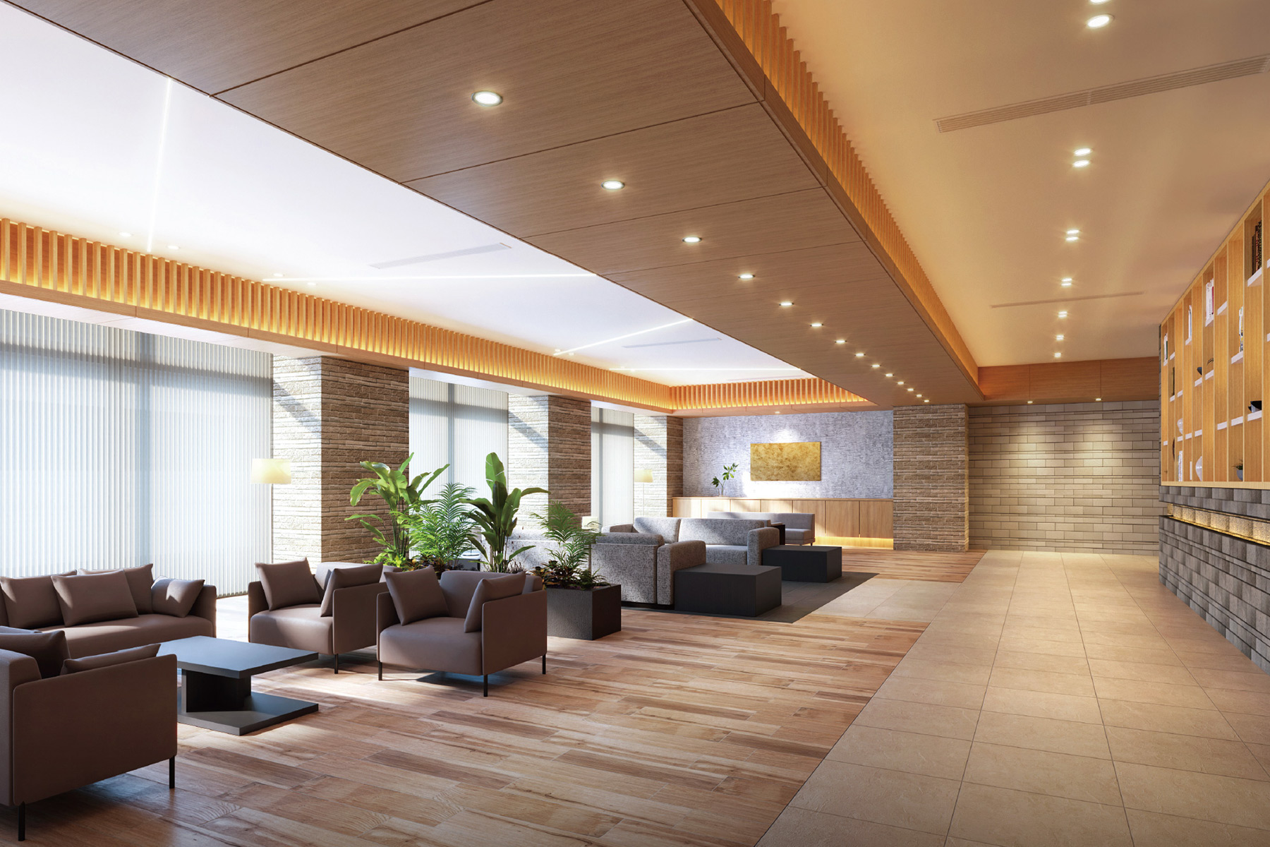 ラウンジ完成予想図