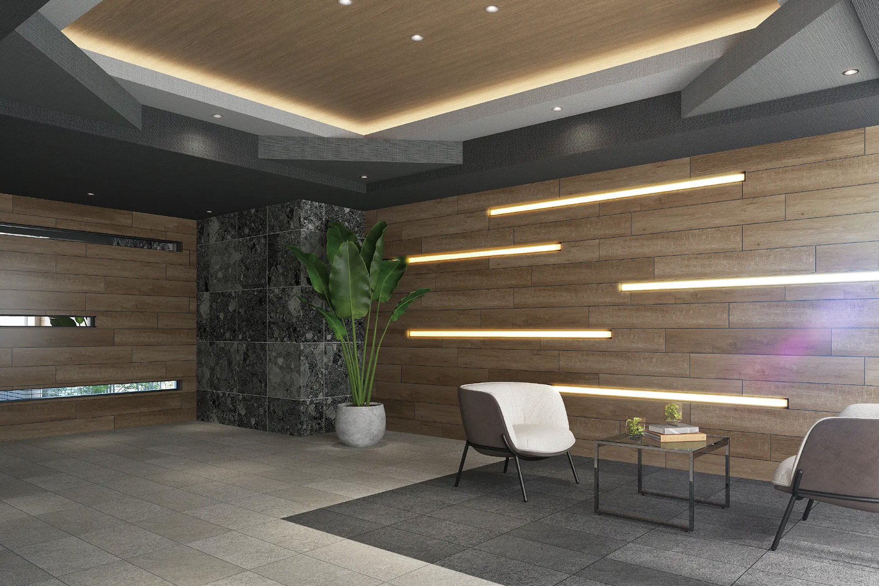 エントランスホール完成予想CG