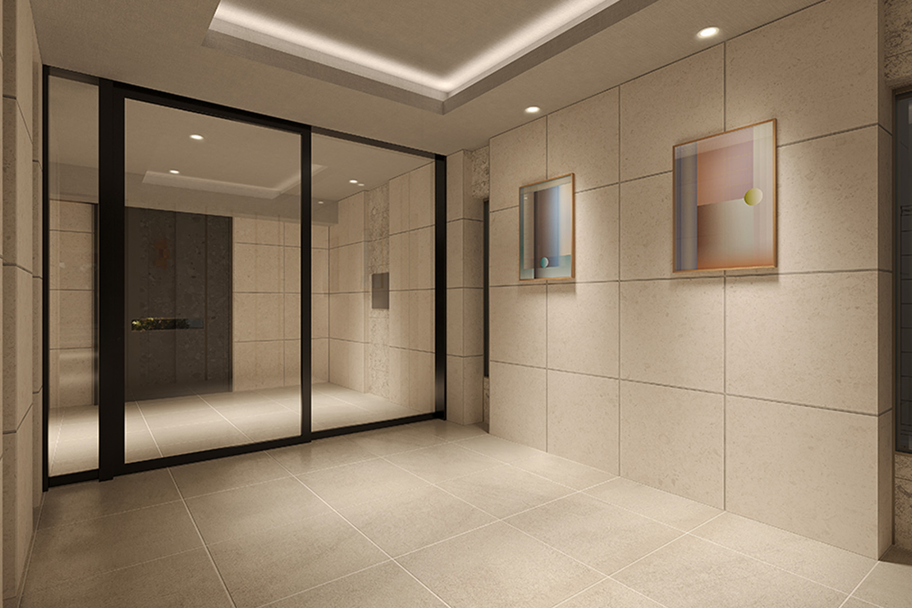 エントランスホール完成予想CG