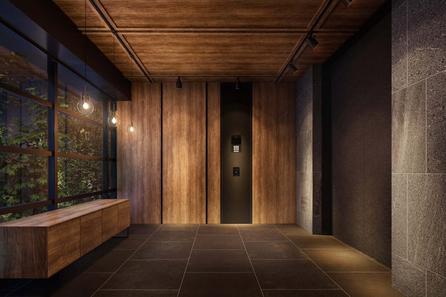 風除室完成予想図