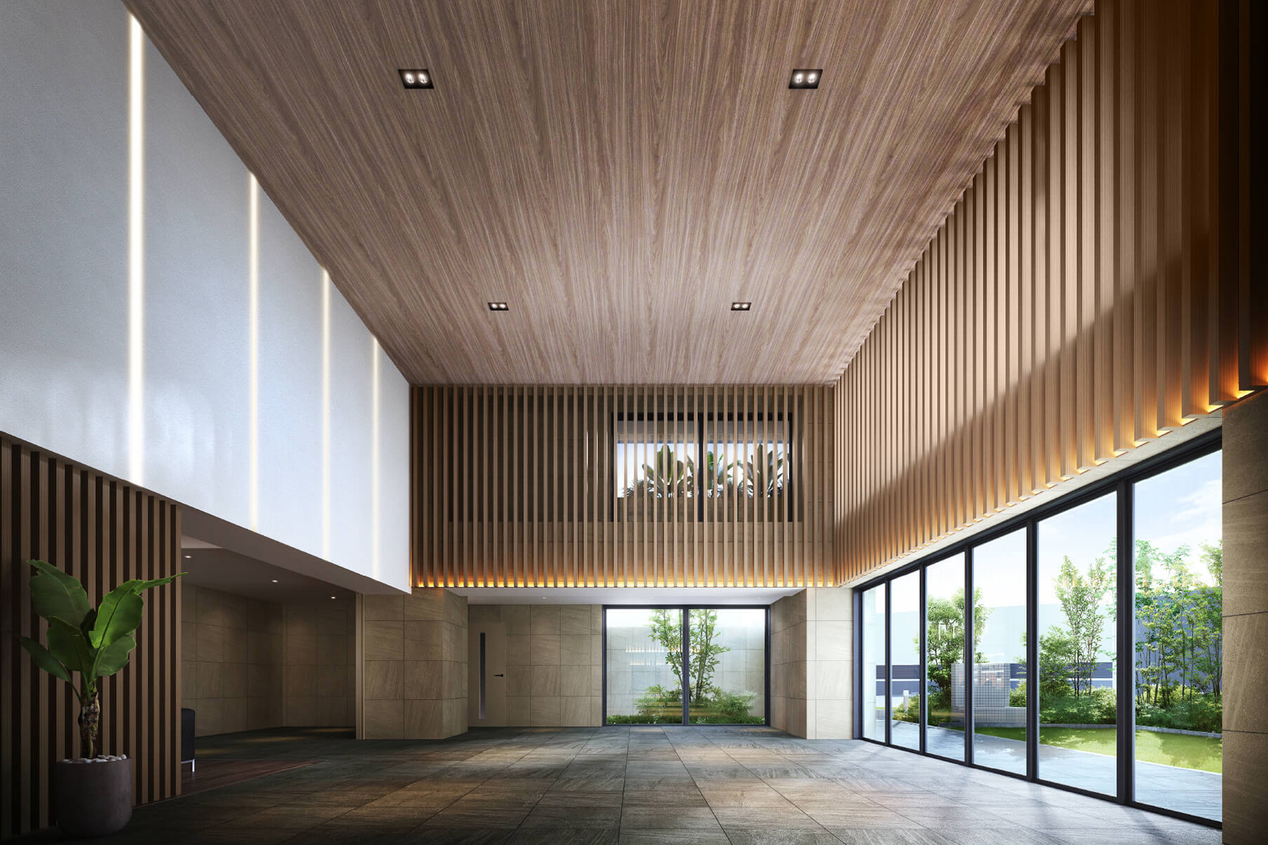 エントランスホール完成予想図