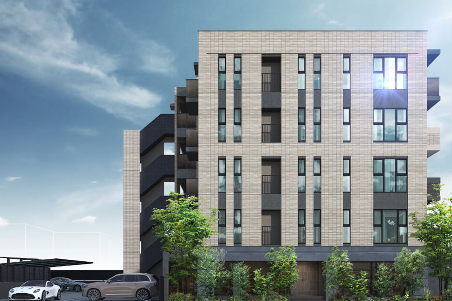 外観完成予想図